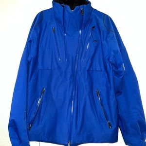 Kjus 7Sphere ski jacket with Alpha insulation layer - blue size 52/L
